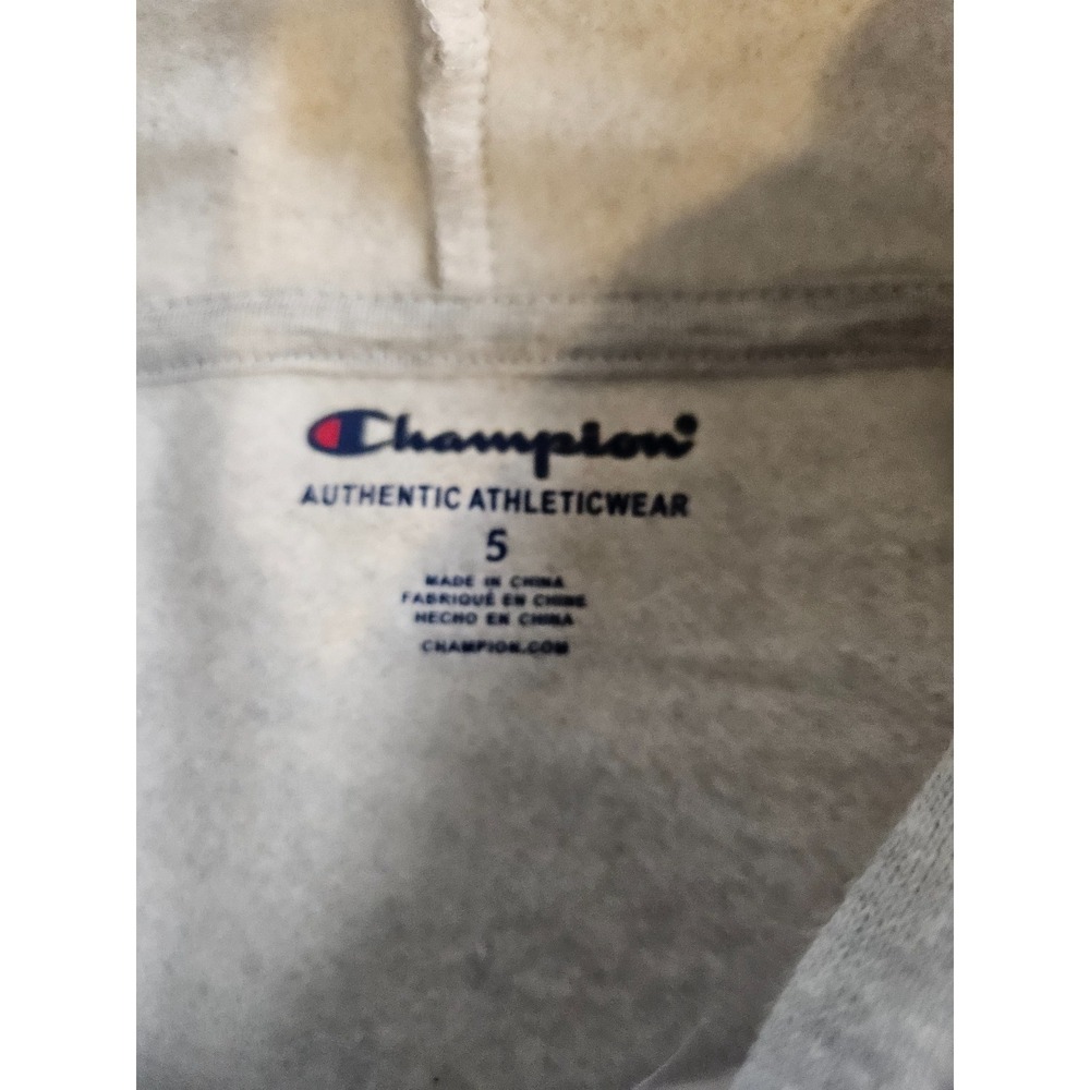 Champion Little Girl's Fleece Hoodie & Jogger Outfit Set Size 5 Pink/Gray NWT - Picture 6 of 10